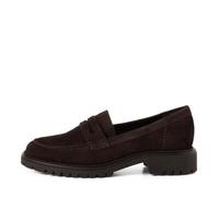 Tamaris Mocassin Femme Plat Cuir | Mocassins élégants Tamaris à talon carré pour femme, élégants, confortables et polyvalents pour un usage quotidien.