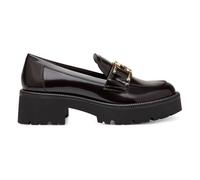 Mocassins Femme - TAMARIS 24436 - Talon bloc 4cm - Blanc/Bordeaux 39