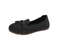 Mocassins Femmes Chaussures D'été Loafers Sandales Fermées Devant Femmes Vintage Casual Lire Chaussures Basses Plates Simples Chaussures Slip on Sneakers d'Été Bas Printemps, Noir , 39 EU