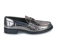 Mocassins femmes Coach JOCELYN CRINKLE METALLIC LOAFER Gris 37 1/2