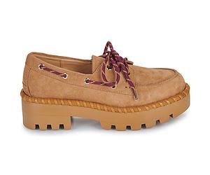 Mocassins femmes Colors of California BOAT SUEDE Marron 40
