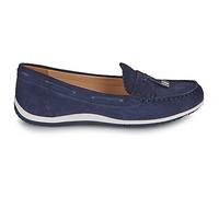 Geox Femme D Vega MOC A Moccasin, Bleu Marine, 38 EU