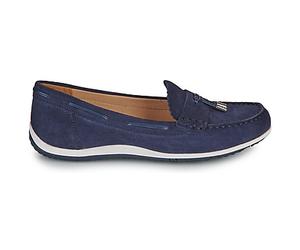 Mocassins femmes Geox D VEGA MOC Bleu 39
