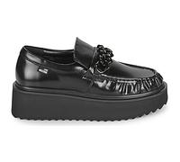 Mocassins femmes Love Moschino PLATFORM POWER Noir 38