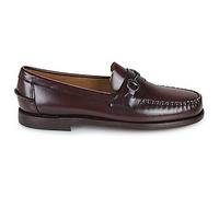 Sebago - Chaussures Plates Bordeaux Classiques pour Femmes - Femme - Chaussures - Rouge - Taille: 39 EU