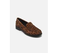 Geox Mocassins D CLORIDIE pour Femme, Marron, 41 EU, Marron, 41 EU