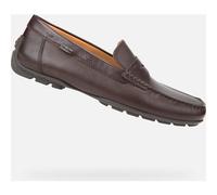 Geox Homme U Moner 2Fit A Mocassins, Chocolate, 39 EU
