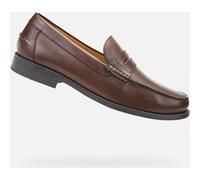 Geox Mocassins New Damon B Cuir respirant confortable Marron Homme 42