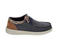 Mocassins Hey Dude Homme Wally Grip - Marron - Textile 41