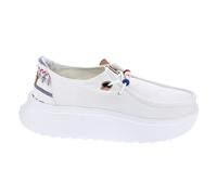 Mocassins Hey Dude pour femme - Modèle Wendy Peak - Blanc 38