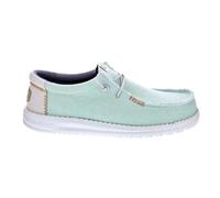Mocassins Hey Dude Wally Coastline pour homme - Textile - Azul/Marron 43