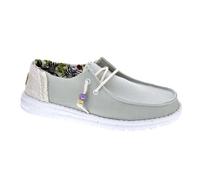 Mocassins Hey Dude Wendy Natural - Femme - Textile - Blanc - Verde 40