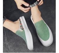 Mocassins Homme En Cuir Souple Beige - FUNMOON - Classique Respirant 40