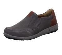 Mocassins Homme Enrico 18 - Josef Seibel - Cuir - Gris - Confortable et Robuste 40