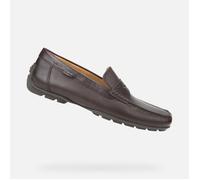 Geox Homme U Moner 2Fit A Mocassins, Chocolate, 39 EU