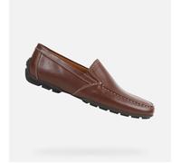 Mocassins Homme - Geox U MONER - Cuir Lisse Marron - Confort Respirant 44
