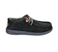 HEYDUDE Chaussures bateau Wally Grip en cuir Noir EU 44 Homme