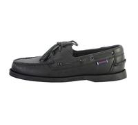 Mocassins Homme - Sebago Portland Cuir Noir - Pointe Arrondie - Confort Exceptionnel 41