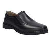 Mocassins - JOSEF SEIBEL - Alastair 19 - Cuir Noir - Semelle en PU - Largeur K 47