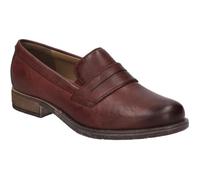 Mocassins - JOSEF SEIBEL - Sienna 96 - Cuir Nappa - Rouge - Semelles Amovibles 39