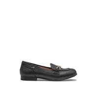 Mocassins Moschino Love En Cuir Grainé Noir - 39