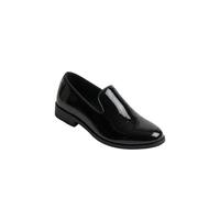 Mocassins Noirs Vernis pour garçon, Chaussures à Enfiler, Chaussures de cérémonie pour Mariage, Bal de Promo ou soirée Taille de l'UE 31