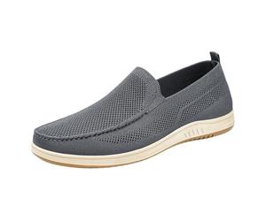 Mocassins orthopédiques décontractés à enfiler en maille respirante légère et confortable pour la marche sans lacets