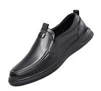 Mocassins orthopédiques Mains Libres for Hommes, Chaussures Marche Confortables for diabétiques, Soutien la voûte Plantaire Souple, Chaussures Pont for la fasciite Plantaire et la neuropathie(44 EU)