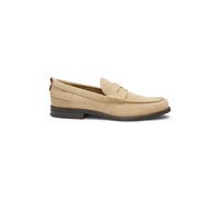 HUGO Mocassins Penny en cuir suédé - Style Varian_loaf_sdzz, 50563464 Beige clair 40