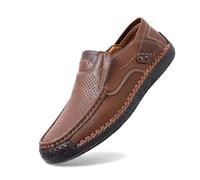 Mocassins Penny pour homme en daim lisse | Chaussures brogue Penny Loafer élégantes pour homme, mocassins, chaussures formelles, classiques, pour le bureau