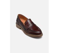 Mocassins en Cuir ALDAYA pour Femme Color CAOBA