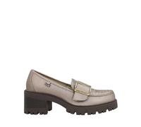 Mocassins pour femme avec plateforme et boucle détaillée, or, 36 EU
