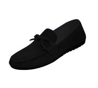 Mocassins pour homme - Coupe large - Antidérapants - Mains libres - Légers et respirants - Orthopédiques - Confortables - Pour le jogging et la randonnée, Noir , 39 2/3 EU