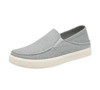 Mocassins pour homme - Coupe large - Chaussures de marche en maille respirante - Antidérapantes - Mains libres - Sans lacets - Confortables et décontractées - Chaussures de jogging et de randonnée