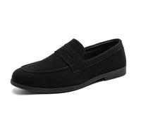 Mocassins pour homme en daim artisanal style britannique Barefoot | Daim fabriqué à la main pour un look classique, semelle confortable. Idéales pour un usage quotidien et les promenades.
