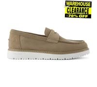 Mocassins Pour Hommes Toms Navi TRVL LITE Havana Beige Décontractés À Enfiler