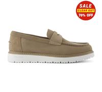 Mocassins Pour Hommes Toms Navi TRVL LITE Havana Beige Décontractés À Enfiler
