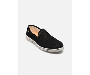 Mocassins Rivieras Classic Toile & Filet 20° pour Homme 42 Noir