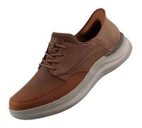 Mocassins - Skechers - Hasting Rory - Cuir - Marron - Ultra confortable 45