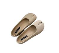 Mocassins Souples de Style français JJDFW à Semelle Plate et Bout Fendu pour Femmes