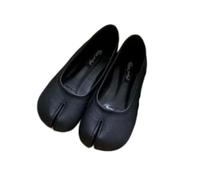 Mocassins Souples de Style français JJDFW à Semelle Plate et Bout Fendu pour Femmes