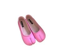 Mocassins Souples de Style français JJDFW à Semelle Plate et Bout Fendu pour Femmes