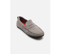 Tommy Hilfiger Core Hilfiegr Suede Driver FM0FM05789 Chaussures de conducteur pour Homme, Gris (Universal Grey), Pointure 42