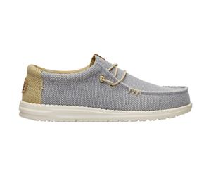 Mocassins tressÃ© Hey Dude Wally Gris 45