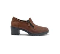 Mocassins zippÃ©s Ã petit talon femme PÃ©diconfort Marron 38