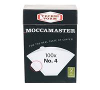 100 Filtres Papier N°4 Pour Cafetières Moccamaster