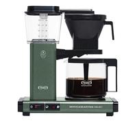 Moccamaster KBG Select, Cafetière à filtre, Pichet en verre, Forest Green, 1.25L