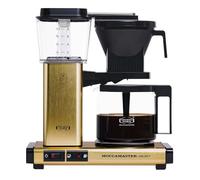 Moccamaster KBG Select, Cafetiere, Cafetiere Filtre, Laiton Brossé, 1.25 Litre