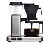 Moccamaster KBG Select, Cafetiere, Cafetières Filtres, Brossé, 1.25 Litre