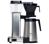 Moccamaster KBGT, Cafetière à filtre, Thermos, Polished Silver, 1.25L